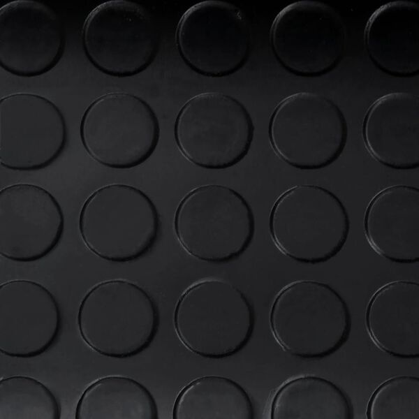 vidaXL põrandamatt, libisemiskindlast kummist 1,5 x 4 m, 3 mm täpiline