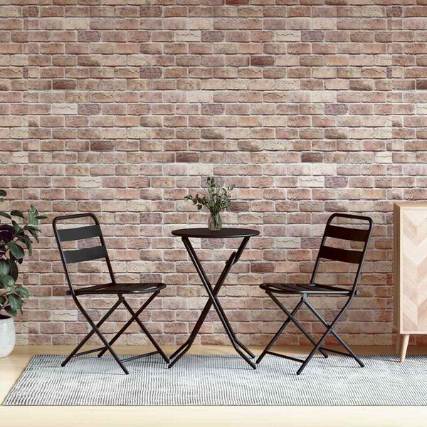 vidaXL 3D seinapaneelid 10 tk, pruun, 100 x 50 cm, EPS