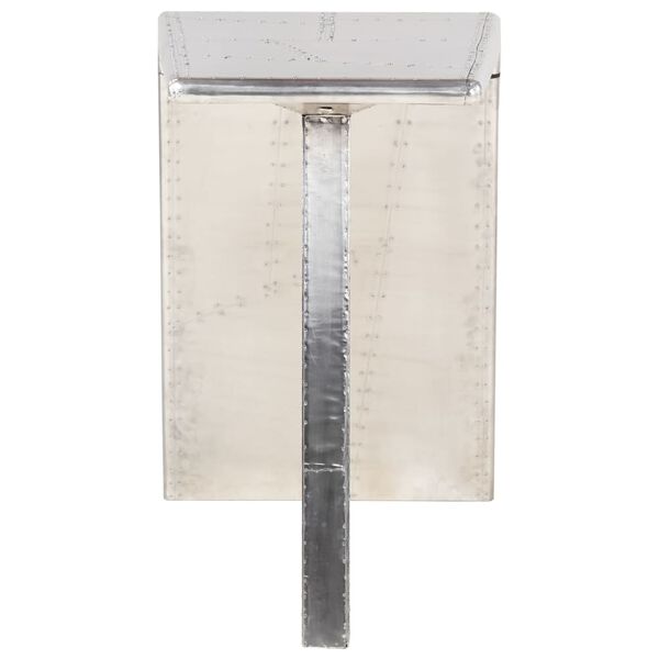 vidaXL kirjutuslaud, h&otilde;bedane, 112 x 50 x 76 cm, metall