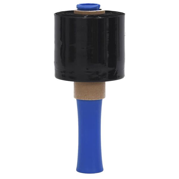 vidaXL Stretch Films 10 tk Must 23 &micro;m 10 cm x 300 m