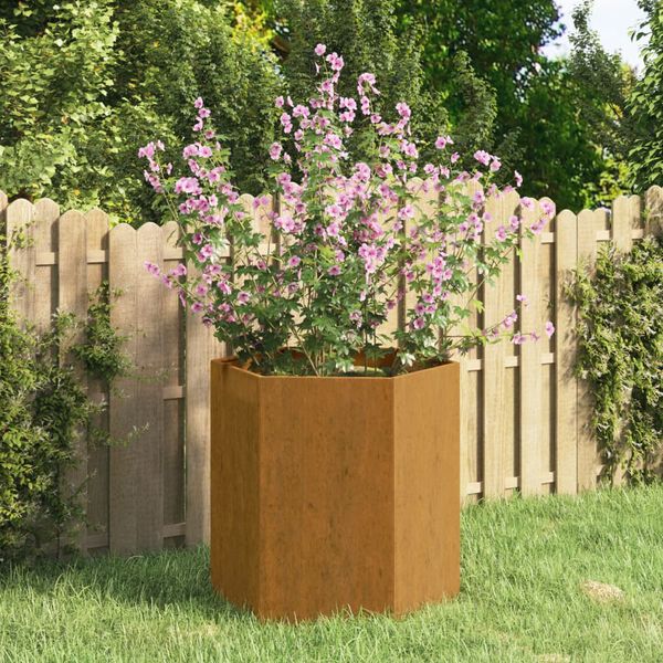 vidaXL taimekast, rooste, 40x40x45 cm, Corten teras