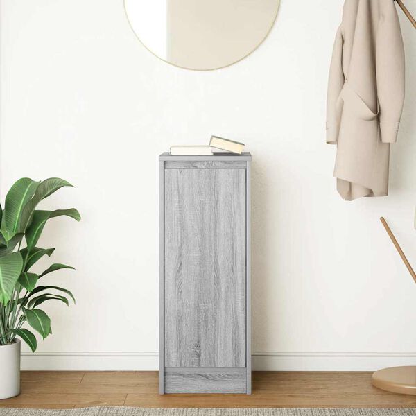 vidaXL puhvetkapp, hall, Sonoma tamm, 29,5x34x76 cm, tehispuit