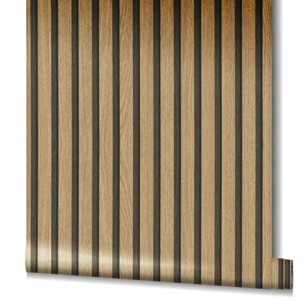 Noordwand tapeet "Botanica Wooden Slats", pruun ja tamm