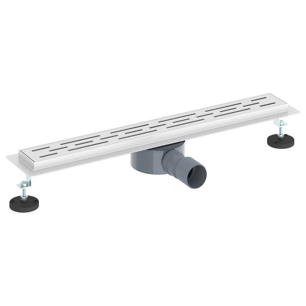 vidaXL Du&scaron;ivoolik klaaskattega ja 360&deg; sifooniga H&otilde;bedane 60 cm