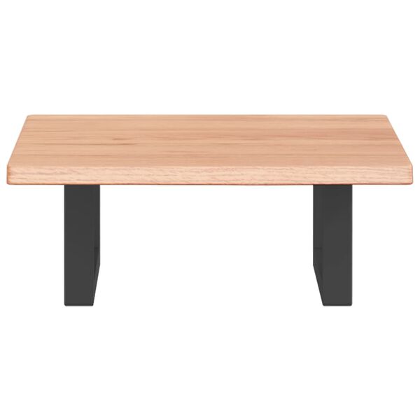 vidaXL seinale kinnitatav valamuriiul, teras ja tammepuit