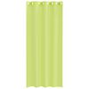 vidaXL Voile kardinad koos läbivõredega 2 tk Apple Green 140x225 cm
