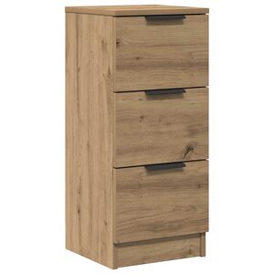 vidaXL puhvetkapp Artisan Oak 30x30x70 cm Engineered Wood
