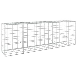 vidaXL Gabion 5 mm Traadi ja 10x10 cm V&otilde;rguga 150x30x50 cm