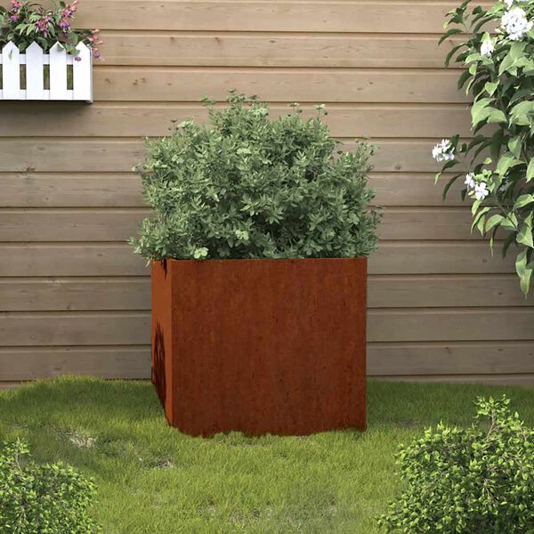 vidaXL taimekast, 32x30x29 cm, Corten teras