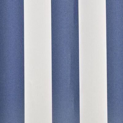 vidaXL varikatuse riie sinine ja valge 6 x 3 m (ilma raamita)