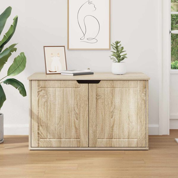 vidaXL Kassi Maja Sonoma 85 x 55 x 50,5 cm Tehispuit