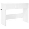 vidaXL Konsoollaud Valge 96,5 x 38 x 75 cm Tehispuit