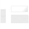 vidaXL 3-osaline vannitoa m&ouml;&ouml;blikomplekt, valge, tehispuit