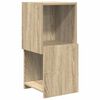 vidaXL Nurgakapp Sonoma tamm 30,5x30x65cm Tehispuit