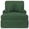 vidaXL Chaise lounge p&ouml;&ouml;ratud &auml;&auml;rega Jungle roheline 91 x 157 x 91 cm
