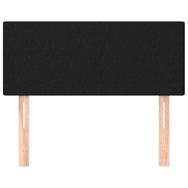 vidaXL voodipeats, must, 80x5x78/88 cm, kangas