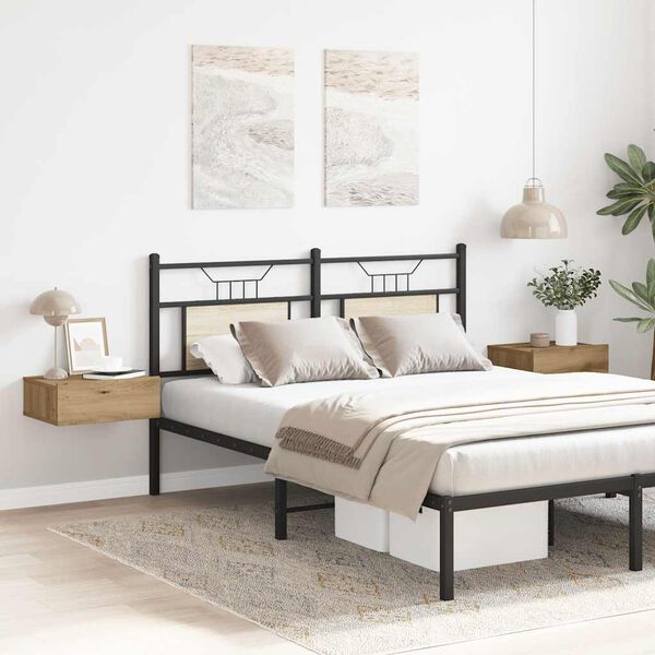 vidaXL ujuvad &ouml;&ouml;kapid 2 tk Artisan Oak 40x32x15 cm Engineered Wood