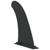 vidaXL SUP finaal 3,5 x 18 x 21,5 cm Nailon Must