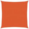 vidaXL p&auml;ikesepuri, 160 g/m&sup2;, oranž, 2,5 x 2,5 m, HDPE