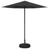 vidaXL Aiatelgi koos alusega 230 x 230 cm Pol&uuml;ester Ristk&uuml;lik