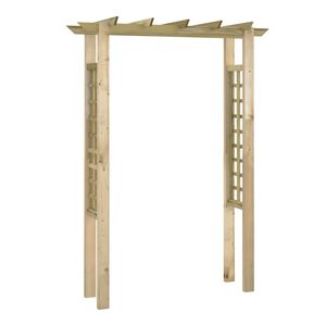 vidaXL roosikaar 150 x 60 x 204 cm, immutatud puit