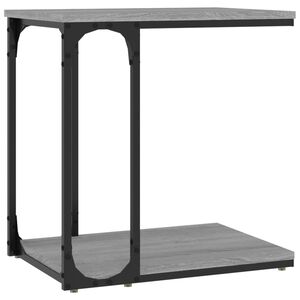 vidaXL lisalaud, hall Sonoma tamm, 50x35x52 cm, tehispuit