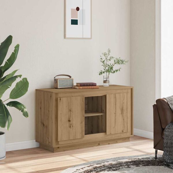 vidaXL puhvetkapp Artisan Oak 102x35x60 cm Engineered Wood