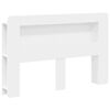 vidaXL Peatoe kapp ladustamisega Valge T&ouml;&ouml;deldud puit