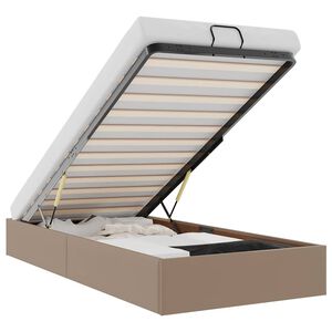 vidaXL Ottomani voodiraam ilma madratsita, 90x200 cm, kunstnahk