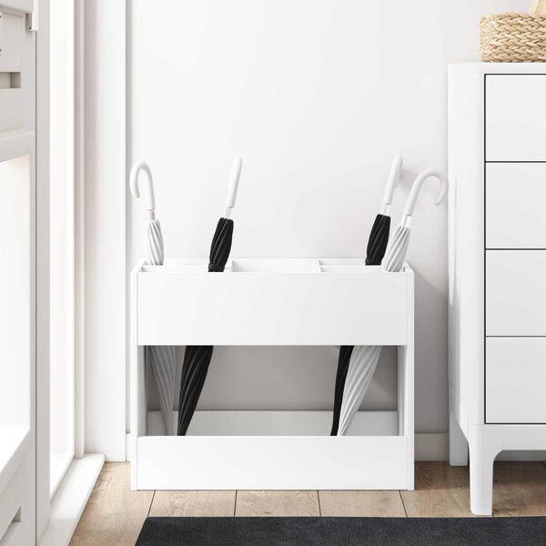 vidaXL Hoidik ja riputustugi Valge 65 x 24 x 50 cm Tehispuit