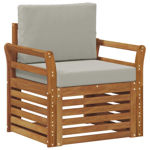 vidaXL V&auml;li diivanikomplekt padjaga Neutraalne 75,5 x 63 x 73 cm