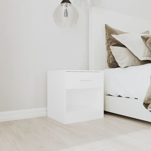 vidaXL sahtliga öökapid, 2 tk, valge