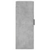 vidaXL seinakapp, betoonhall, 69,5 x 34 x 90 cm