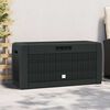 vidaXL aia hoiukast, antratsiithall, 119 x 48 x 60 cm, polüpropüleen