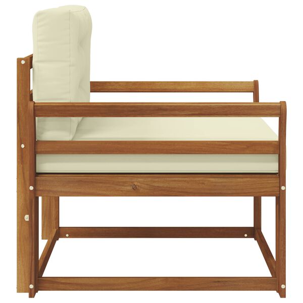 vidaXL V&auml;ljas Keskmine Diivan Tugev akatsiapuu Neutraalne