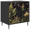 vidaXL Vannitoa kapp RHENEN Must tamm 60 x 40 x 61 cm Tehispuit