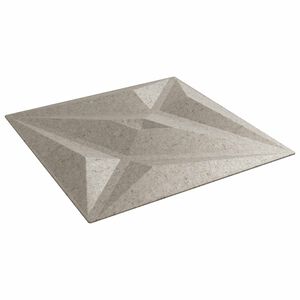 vidaXL Seinapaneelid T&auml;ht 48 pcs Staar Betoon 50 x 50 cm XPS Vaht