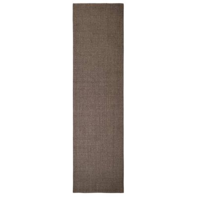 vidaXL sisalvaip kraapimispostile, pruun, 66 x 250 cm