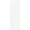 vidaXL k&otilde;rge kapp, valge, 45 x 41 x 124 cm, tehispuit