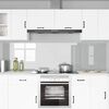vidaXL K&ouml;gi Splashback 2 pcs L&auml;bipaistev 110 x 60 cm karastatud klaas