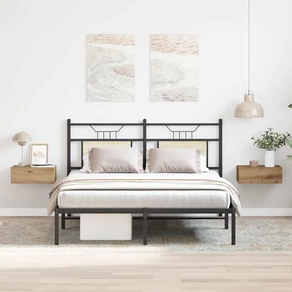 vidaXL ujuvad &ouml;&ouml;kapid 2 tk Artisan Oak 40x32x15 cm Engineered Wood