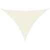 vidaXL päikesepuri, oxford-kangast, kolmnurkne, 5 x 6 x 6 m, kreemjas