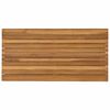 vidaXL Lauda peal 90 x 45 x 3,5 cm Ristk&uuml;lik Tugev teakpuit Naturaalne