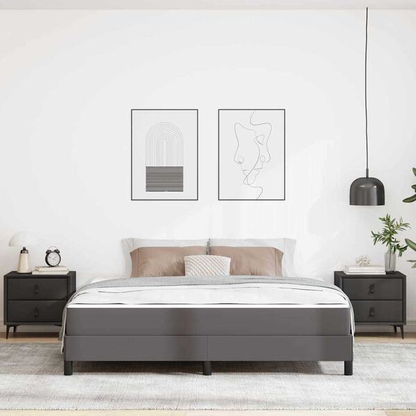 vidaXL Voodi raam madratsiga Hall 180 x 200 cm kangas