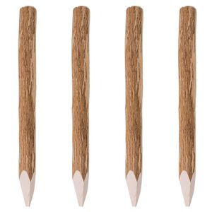 vidaXL terava otsaga aiapostid 4 tk, p&auml;hklipuit 90 cm