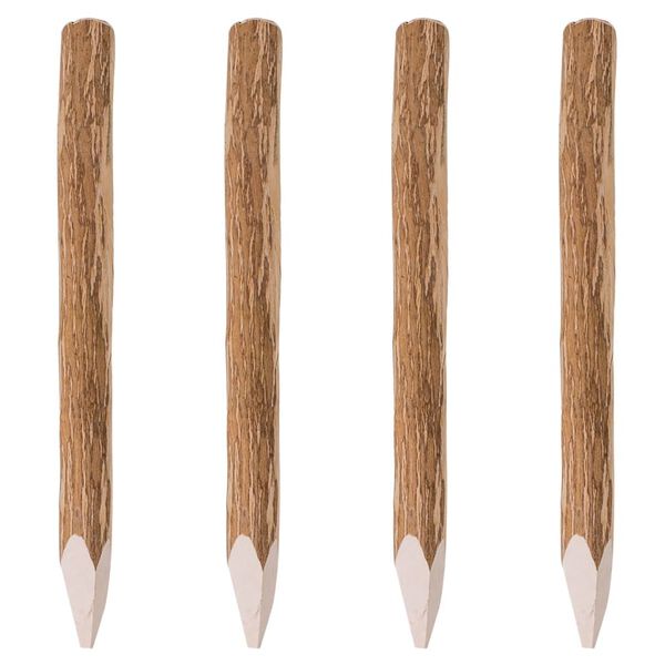 vidaXL terava otsaga aiapostid 4 tk, p&auml;hklipuit 90 cm