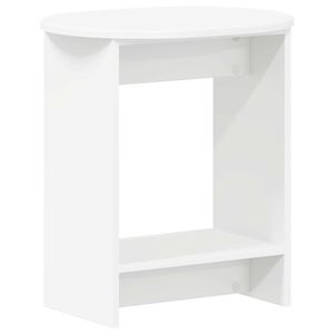vidaXL K&uuml;lglaud Valge 50 x 39,5 x 55 cm Tehispuit