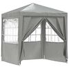 vidaXL Pidutelgid Helehall 200 x 200 x 240 cm PE ja teras