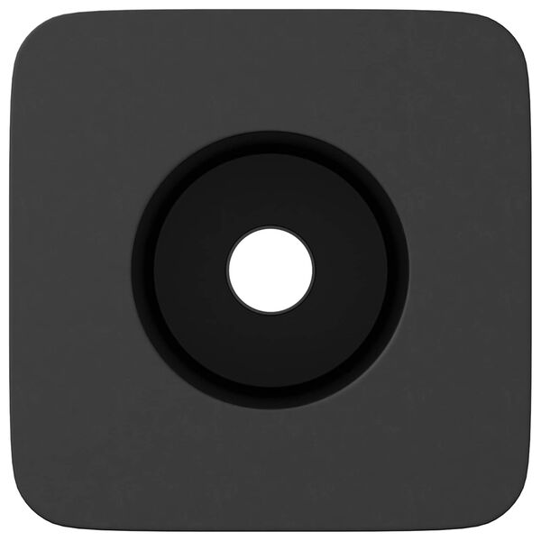 vidaXL Sahtli hoidja 2 pcs Must 15 x 15 x 15mm PP kopol&uuml;meer