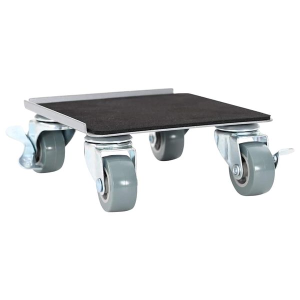 vidaXL m&ouml;&ouml;blirullikud 4 tk t&otilde;stukiga 13,5 x 13,5 x 6 cm teras 1300 kg